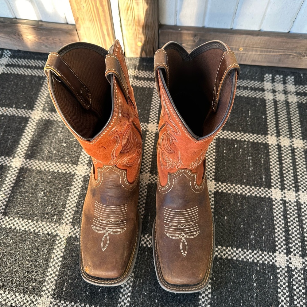Tony Lama Brown Leather Boots